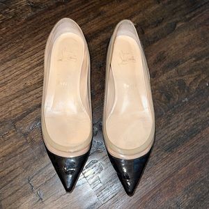 Christian Louboutin Point Toe Flats
